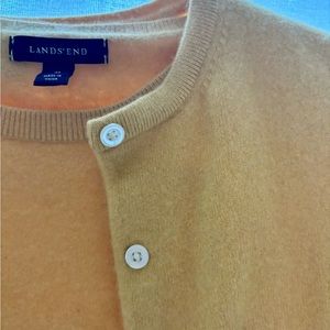 Lands End 100% Cashmere Sweater Set